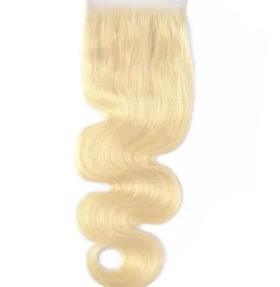 5x5 HD Blonde Body Wave Closure